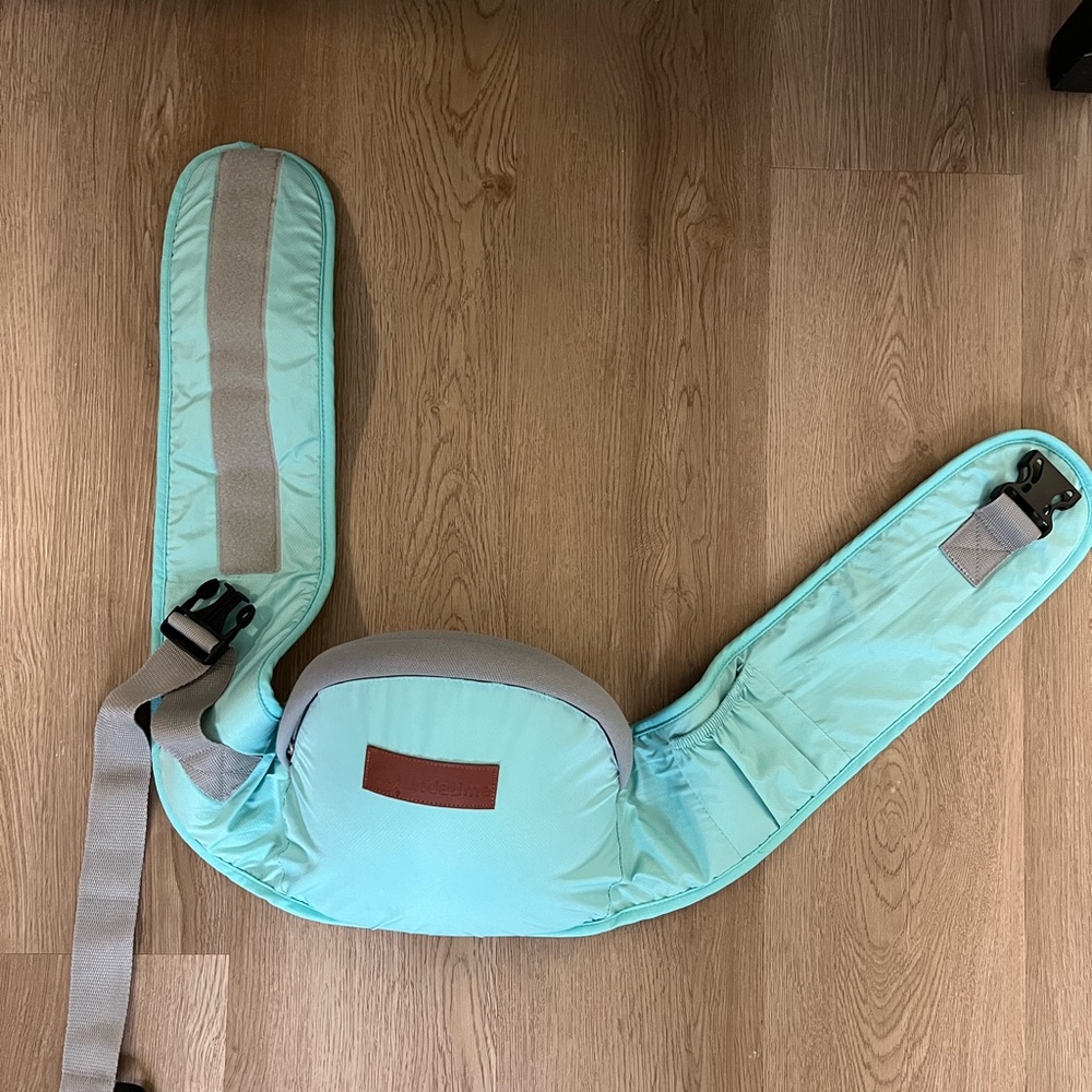 Aqua Baby Hip Seat Carrier - Mint Blue